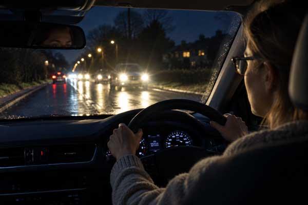 driving at night small